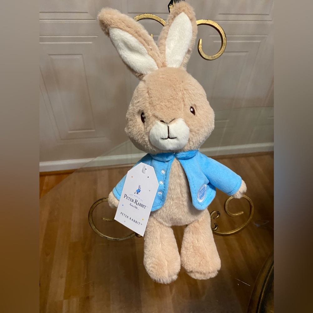 - Brand New Peter  Rabbit Flopsy 15” Blue Vest,